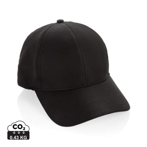 Die Impact AWARE™ rPET 6-Panel-Sportkappe bietet eine bequeme Passform mit Luftlöchern an der Außenseite, sowie einer verstellbaren Schnalle. Diese Kappe, passend zu jedem Look, ist in einer tollen Auswahl an Farben erhältlich. Mit AWARE™ Tracer, der die tatsächliche Verwendung von recycelten Materialien validiert. Weiters werden 2% des Erlöses jedes verkauften Aware™-Produkts an Water.org gespendet.