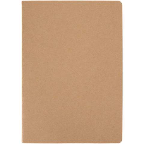 Der Slyk A5-Kraftpapier-Planer überzeugt mit einem robusten Kartoncover, abgerundeten Ecken und sichtbarer Fadenheftung für eine natürliche, handwerkliche Optik. Innen befinden sich 32 cremefarbene Planerseiten aus 70 g/m² Papier. Das undatierte Layout bietet vier Abschnitte pro Seite – ideal für eine flexible und effiziente Tagesplanung. Das kompakte A5-Format lässt sich bequem in den meisten Taschen transportieren. Auch gepunktet und und liniert erhältlich .