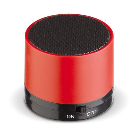 Draadloze speaker inclusief AUX-functie. Een leuke en eenvoudige manier om muziek af te spelen.