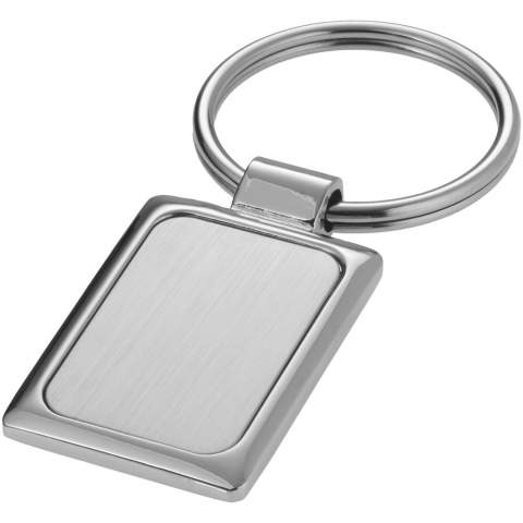 Zeitloser Schlüsselanhänger aus Metall. Mit schwarzem Geschenkkarton.