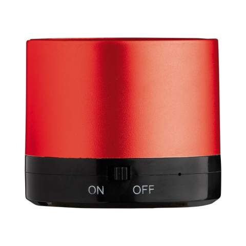 Draadloze speaker inclusief AUX-functie. Een leuke en eenvoudige manier om muziek af te spelen.