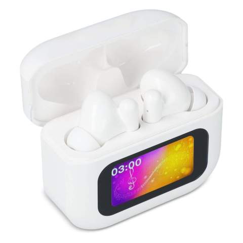 Améliorez votre expérience audio avec ce casque sans fil, doté d'un écran tactile LCD pour un contrôle sans effort. Profitez de la suppression active du bruit pour un son parfait, de doubles microphones pour des appels clairs et d'une plage de fréquences 20Hz-20KHz pour un son riche et équilibré. Incluant un câble USB-C de 30 cm.
