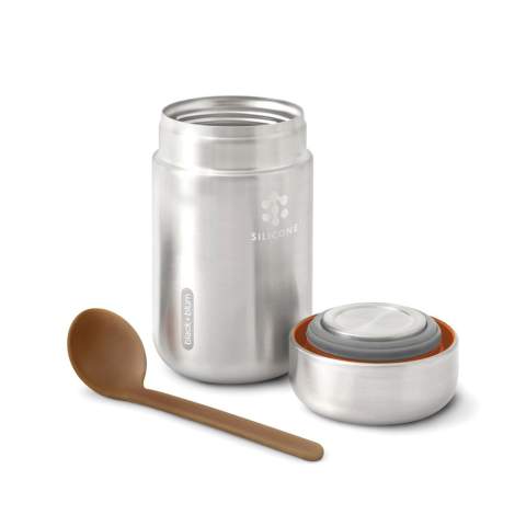 We hebben onze best verkopende Food Flask vernieuwd door een roestvrijstalen onderkant aan het deksel toe te voegen, wat betekent dat voedsel geen contact meer heeft met plastic. De opscheplepel bevat nu duurzaam geproduceerde houtvezels en het product wordt nu verpakt in een geschenkverpakking. De flask is vacuüm afgesloten om voedsel tot wel 6 uur warm te houden en tot 8 uur koud.<br /><br />HoursHot: 6<br />HoursCold: 8