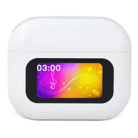 Améliorez votre expérience audio avec ce casque sans fil, doté d'un écran tactile LCD pour un contrôle sans effort. Profitez de la suppression active du bruit pour un son parfait, de doubles microphones pour des appels clairs et d'une plage de fréquences 20Hz-20KHz pour un son riche et équilibré. Incluant un câble USB-C de 30 cm.
