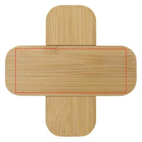The Croc small bamboo trivet offers a practical and stylish way to protect countertops and tables from hot pots and dishes. Its natural design adds a touch of elegance, while ensuring surfaces stay safe and scratch-free. Trivet diameter: 11.5 cm.