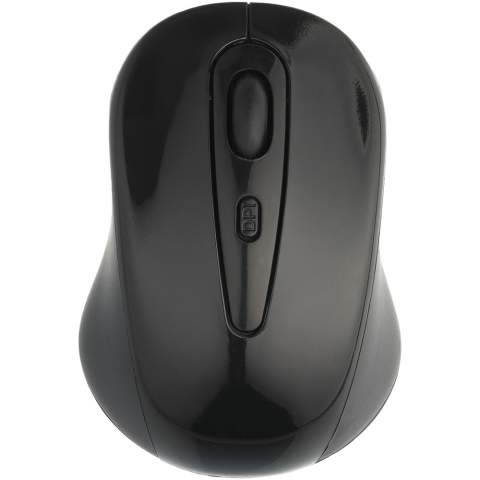 Ergonomic wireless mouse with USB RF receiver, which is stored on the bottom of the item and DPI function. The DPI button makes it possible to change the sensitivity of your mouse to 3 different levels which is convenient during gaming. Requires 2x AAA batteries (not included). Compatible with Windows and Mac operating system.