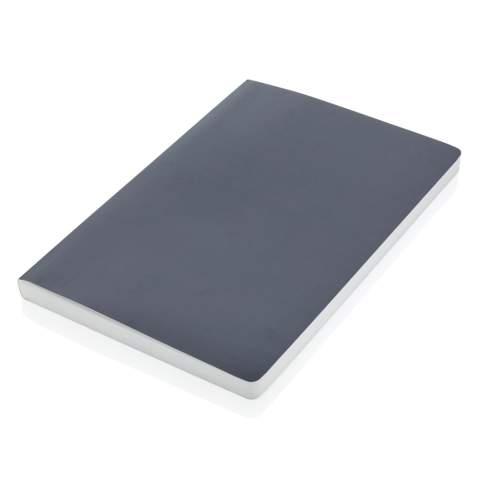 Dieses Notizbuch aus Steinpapier der Impact-Kollektion besteht aus baumfreiem Papier! Steinpapier besteht hauptsächlich aus Mineralpulver (80%), das mit (20%) ungiftigem HDPE (einem sauberen Kunststoff) gebunden ist. Während der Herstellung wird kein Wasser oder Bleichmittel verwendet, was bei der Herstellung von herkömmlichem Zellstoffpapier der Fall ist. Eine Tonne traditionelles Zellstoffpapier verbraucht ca. 2770 Liter Wasser und 18 Bäume. Dieses schöne A5 Stein Notizbuch verwendet nichts davon! Weiches Gefühl und samtiges Papier für extrem flüssiges Schreiben. 64 Blatt/128 Seiten 170gr /m2 weißes, liniertes Steinpapier. Die Abdeckung besteht ebenfalls vollständig aus Steinpapier. Weiterhin werden 2% des Erlöses jedes verkauften Impact-Produkts an Water.org gespendet.<br /><br />NotebookFormat: A5<br />NumberOfPages: 128<br />PaperRulingLayout: Linierte Seiten