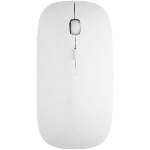Bright optical mouse with USB receiver for wireless RF connection and special DPI function (800/1200/1600 DPI). The DPI button makes it possible to quickly change the sensitivity of your mouse which is very convenient during gaming. Requires 2x AAA batteries (not included). Compatible with Windows and Mac operating system. Comes in transparent box.