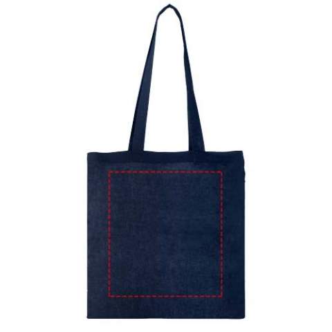 The Madras tote bag is the perfect bag to give away during any event, conference or to use as a shopping bag for small groceries. The cotton density of 140 g/m² cotton makes the bag sturdy, long-lasting and suitable to carry heavy items in the main compartment. With the 30 cm long shoulder handles this tote bag is easy to carry around. Made in India and OEKO-Tex certified. Resistance up to 5kg weight.