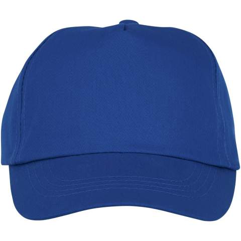 The Feniks kids 5 panel cap features embroidered eyelets for enhanced ventilation, ensuring that you stay cool and fresh during any activity. With a head circumference of 54 cm, it offers a comfortable fit for a variety of head sizes. Its fabric hook and loop fastener allow for easy and secure adjustments. Made from 175 g/m² cotton twill, the Feniks kids cap combines durability with a soft, breathable feel.