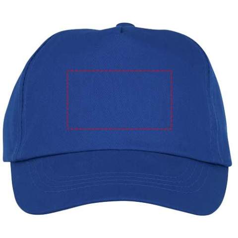 The Feniks kids 5 panel cap features embroidered eyelets for enhanced ventilation, ensuring that you stay cool and fresh during any activity. With a head circumference of 54 cm, it offers a comfortable fit for a variety of head sizes. Its fabric hook and loop fastener allow for easy and secure adjustments. Made from 175 g/m² cotton twill, the Feniks kids cap combines durability with a soft, breathable feel.