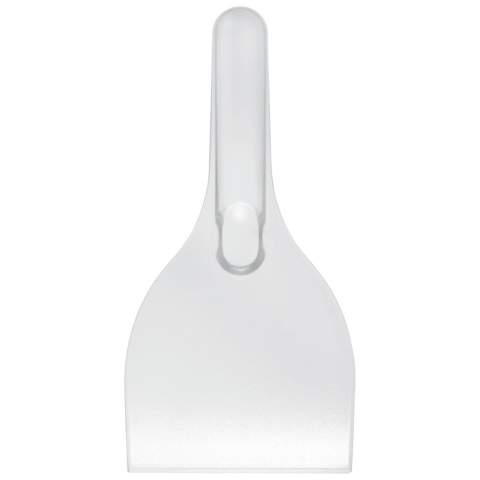 Frosty ice scraper with large print area. A best seller in the ice scrapers category.