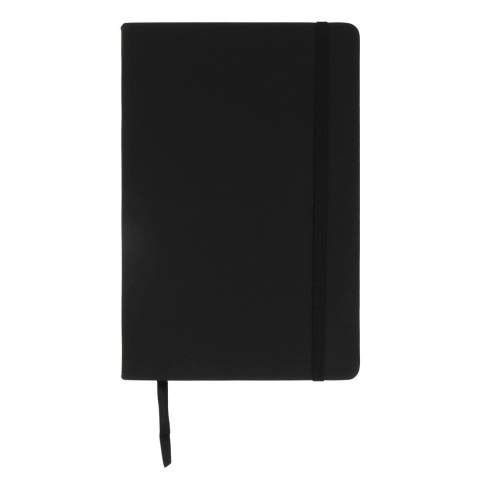 Wir stellen unser A5-Notizbuch mit FSC-Seiten vor! Hergestellt aus umweltfreundlichen R-PET/PU-Materialien ist es Ihr nachhaltiger Begleiter für das Notieren von Ideen und Notizen. Mit jeder Seite, die Sie füllen, hinterlassen Sie einen positiven Eindruck.