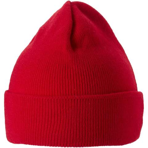De Irwin beanie - jouw must bij koud weer gemaakt van 1x1 ribgebreid acryl, met een dubbelgevouwen rand voor meer warmte en een goede pasvorm. Ontworpen voor zowel comfort als stijl, houdt hij je behaaglijk tijdens winterse avonturen. Met een klassieke look en verschillende kleuropties is de Irwin beanie een veelzijdige aanvulling op elke garderobe om warm en modieus te blijven.