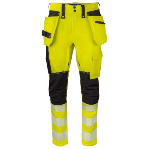 • broek in volledige stretch met de 37,5™ technologie<br />• de zijkanten aan de bovenzijde zijn niet in stretch om stabiliteit te geven aan de broek<br />• spijkerzakken met extra compartimenten en Cordura® verstevigingen binnenin<br />• onder spijkerzakken zitten zijzakken met ritssluiting<br />• moderne pasvorm<br />• ruime beenzakken aan beide zijden<br />• linkerbeenzak met apart compartiment voor telefoon met magneet afsluitbaar en lus voor badgehouder<br />• rechterbeenzak met meterzak en mesknoop<br />• ingewerkte achterzakken<br />• ventilatieopeningen in mesh met ritssluiting aan de achterzijde en ook in de knieholte<br />• voorgevormde knieën<br />• verstelbare kniezakken aan de binnenzijde (twee hoogtes) en met Cordura® stretch verstevigd aan de buitenzijde