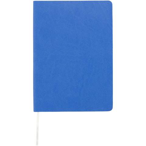 Carnet de notes à couverture souple et doux au toucher disponible en cinq couleurs. Comporte une poche utile à l’intérieur de la couverture arrière. Contient 80 feuilles (100g/m2) de papier à ligne crème.