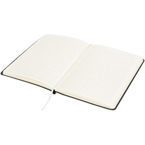 Notizbuch mit flexiblem Einband und weicher Haptik, in fünf Farben erhältlich. Mit nützlichem Fach innen auf der Rückseite. Enthält 80 Blatt (100 g/m²) cremefarbiges liniertes Papier.