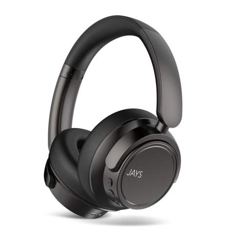 Enrich your audio experience with these comfortable q-Nine headphones from Swedish brand JAYS. With a perfect fit, a beautiful minimalist design and more than just wireless, these headphones are your gateway to a world of high-quality sound and convenience. Via Bluetooth 5.0, the q-Nine offers you a wireless connection, putting you in control of your audio anytime, anywhere. Effortlessly manage your calls, adjust the volume and change tracks with a simple touch. Shut out the chaos of the world with active noise-cancelling technology (ANC), so you can focus on what really matters - your music. A single charge gives you 40 hours of uninterrupted music. The q-Nine has an exceptional microphone setup that makes your conversations as clear as your music. The ENC technology, ensures that background noise is kept at bay. With advanced technology and a streamlined design, these headphones redefine your sound experience. 