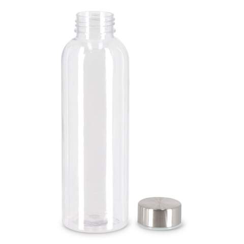 Cette bouteille d'eau légère et colorée est parfaite pour s'hydrater en déplacement. Fabriquée à partir de PET recyclé durable, elle offre un moyen écologique et élégant de se rafraîchir tout au long de la journée.