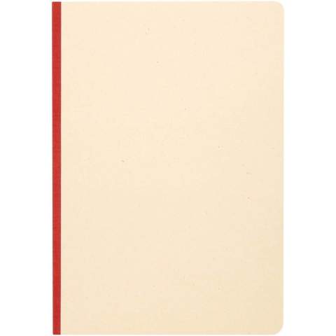 Liliana A5 soft cover notebook with rounded corners and 72 lined sheets of 90 g/m² paper. The cover is made of RPET and sugar cane paper. 