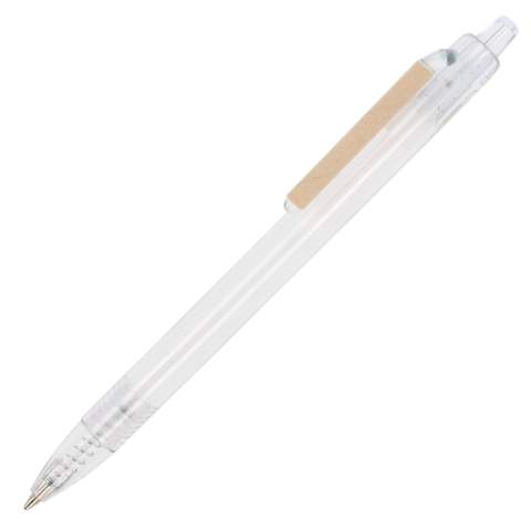 Maak kennis met onze milieuvriendelijke Ballpen Ocean Bound Paper Clip! Gemaakt van gerecycled Oceanbound plastic, is het een duurzame keuze voor organisatie en het maken van notities. Maak samen met ons een positieve impact op ons milieu.