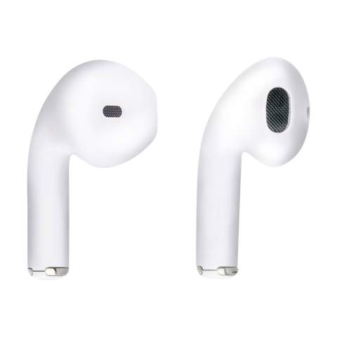 True wireless stereo In-Ear earbuds by Grundig. In a rechargeable storage case. The earbuds use Bluetooth (version 5.3) for a smooth connection and are equipped with an LED battery indicator. The earphones can be recharged in the 200 mAh charging case within 1.5 hours. Maximum playing time of 3 hours when fully charged. With excellent sound reproduction, adjustable volume, auto-pairing and touch control. Listen to music without being restricted by movement and answer calls hands-free thanks to the built-in microphone. Range up to 10 metres. Includes USB-A/USB Type-C charging cable and user manual. Packed individually.