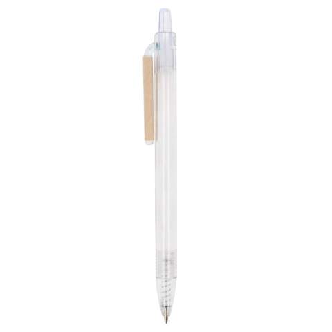 Maak kennis met onze milieuvriendelijke Ballpen Ocean Bound Paper Clip! Gemaakt van gerecycled Oceanbound plastic, is het een duurzame keuze voor organisatie en het maken van notities. Maak samen met ons een positieve impact op ons milieu.