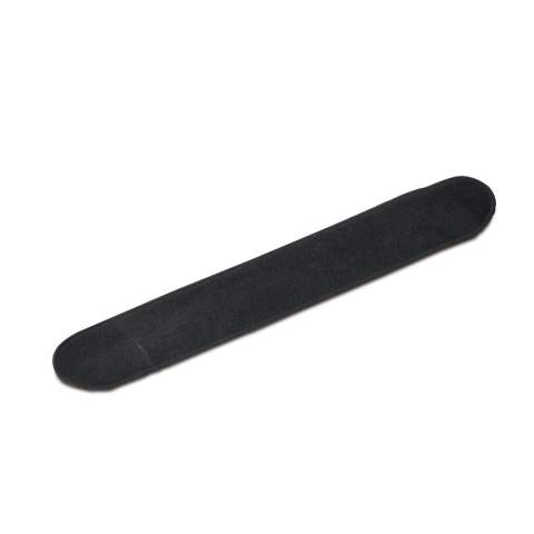 Zwart velours etui voor één balpen. Kan niet bedrukt worden.