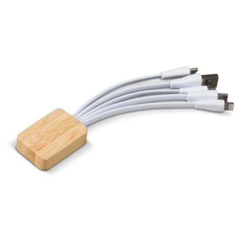 Deze 6-in-1 kabel is de meest uitgebreide kabel op dit moment. Doordat het twee USB-C kabels heeft, is het tevens mogelijk om zowel met een Type-C input als Type-C output te kunnen opladen. Aangezien steeds meer USB-A poorten vervangen worden door Type-C poorten in laptops, is dit de kabel die overal geschikt voor is!