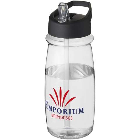 Bouteille de sport à simple paroi avec une forme incurvée élégante. Bouteille fabriquée en PET recyclable. Dispose d’un couvercle anti-déversement avec bec à bascule. La bouteille et le couvercle sont tous deux fabriqués au Royaume-Uni. Capacité de 600 ml. Couleurs à mélanger et assortir pour créer la bouteille parfaite. Emballée dans un sac en plastique PE recyclé. Sans BPA.