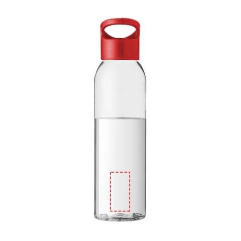 De heldere Sky colour-pop sportfles is gemaakt van Eastman Tritan™, waardoor deze fles BPA-vrij, licht, duurzaam en slagvast is. De bidon is enkelwandig en heeft een inhoud van 650 ml. Hij past in het zijvak van de meeste rugzakken en in de meeste bekerhouders in auto's. Het twist-on deksel zorgt voor gemakkelijk openen en sluiten, en heeft een ingebouwde draaggreep. 