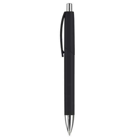 Stylo bille plastique Toppoint design, avec cartouche encre bleue Jumbo jumbo, pointe métal et bouton poussoir. Existe en différentes couleurs. Marquage en tampographie ou en sérigraphie. Audit BSCI. Tous nos produits sont testés et certifiés, et répondent  aux normes sociales. 
