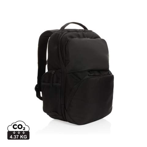 Der ultimative Rucksack zur Aufbewahrung all Ihrer Essentials in zwei geräumigen Frontfächern und einem großen Hauptfach mit einem 15,6" Laptopfach, sowie mit zwei zusätzlichen Taschen für Wasserflaschen an der Seite. Mit AWARE™ Tracer, der die echte Verwendung von recycelten Materialien validiert. Weiterhin werden 2% des Erlöses jedes verkauften Impact-Produkts mit AWARE™ Tracer an Water.org gespendet. PVC frei.<br /><br />FitsLaptopTabletSizeInches: 15.6<br />PVC free: true