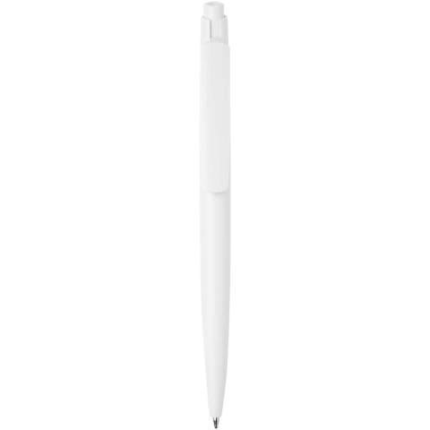 The Ipe ballpoint pen features a minimalist design composed of just four parts: barrel, clip, spring, and refill—making it lightweight and easy to use. Made from RCS certified recycled plastic, reducing the need for virgin materials. Ink colour: Blue. Writing length: 800 meters. Nib size: 1.0 mm.