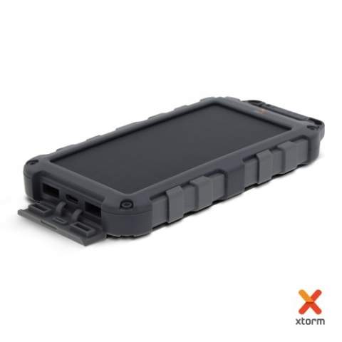 The Xtorm 20W Fuel Series Solar Charger 10,000 is a rugged power bank with built-in solar panel. It provides the freedom and energy to go wherever you want, making it perfect for all your adventures.