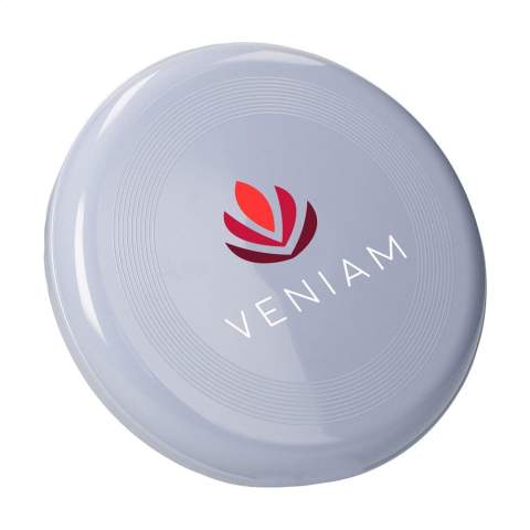 Stapelbare Frisbee aus Biokunststoff. 100% recycelbar. Hergestellt in Deutschland.