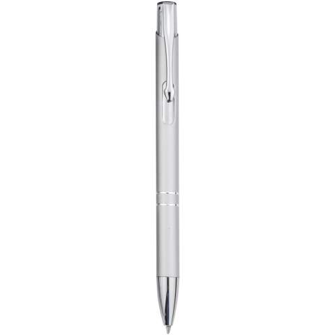Ballpoint pen with click action mechanism, lacquered finish, polished shine, and striking chrome details. The extensive and popular Moneta range is available in many different styles and finishes.