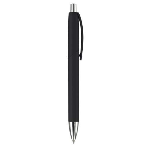 Stylo bille plastique Toppoint design, avec cartouche encre bleue Jumbo jumbo, pointe métal et bouton poussoir. Existe en différentes couleurs. Marquage en tampographie ou en sérigraphie. Audit BSCI. Tous nos produits sont testés et certifiés, et répondent  aux normes sociales. 