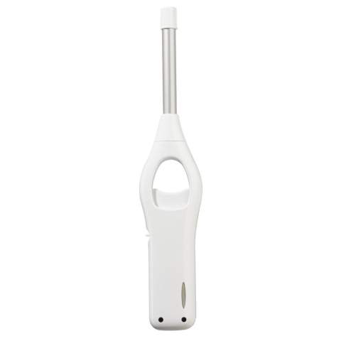 Allume barbecue avec allonge métal et corps en plastique. Très large surface de marquage. Briquet avec sécurité enfants.