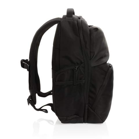 Der ultimative Rucksack zur Aufbewahrung all Ihrer Essentials in zwei geräumigen Frontfächern und einem großen Hauptfach mit einem 15,6" Laptopfach, sowie mit zwei zusätzlichen Taschen für Wasserflaschen an der Seite. Mit AWARE™ Tracer, der die echte Verwendung von recycelten Materialien validiert. Weiterhin werden 2% des Erlöses jedes verkauften Impact-Produkts mit AWARE™ Tracer an Water.org gespendet. PVC frei.<br /><br />FitsLaptopTabletSizeInches: 15.6<br />PVC free: true