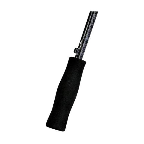 Parapluie anti-vent avec une toile en nylon 190T, ouverture automatique, cadre en fibre de verre, poignée douce, fermeture par bande auto-agrippante et constellations à l'intérieur. Protège également du soleil et de la chaleur.