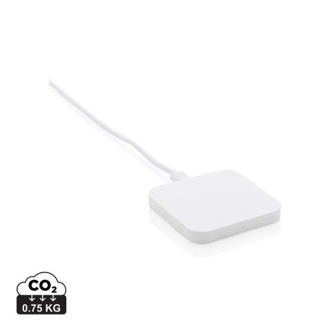 Wireless charger to charge all wireless devices. Smooth ABS surface optimal for an all over digital print. The LED indicator will light up when the device is charging. Compatible with all QI enabled devices like Android latest generation, iPhone 8 and up. Including 50 cm PVC free TPE micro usb cable. Input: 5V/2A; Output: 5/1A - 5W<br /><br />WirelessCharging: true