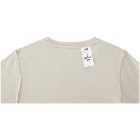 Interior custom branding options. Tearaway-cutaway main label for tagless comfort. Side seams. Shaped seams and tapered waist for flattering fit. Crew neck. Flat knit collar. Self fabric necktape. 