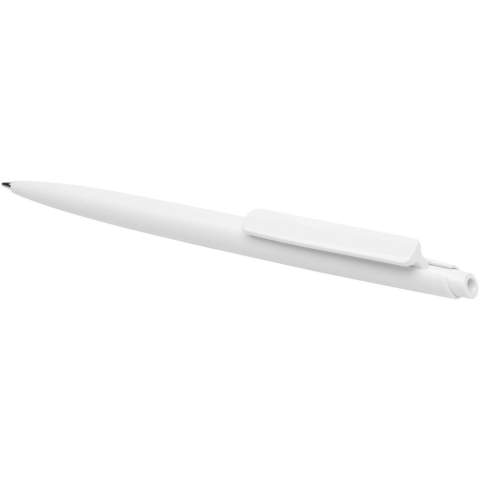 The Ipe ballpoint pen features a minimalist design composed of just four parts: barrel, clip, spring, and refill—making it lightweight and easy to use. Made from RCS certified recycled plastic, reducing the need for virgin materials. Ink colour: Blue. Writing length: 800 meters. Nib size: 1.0 mm.