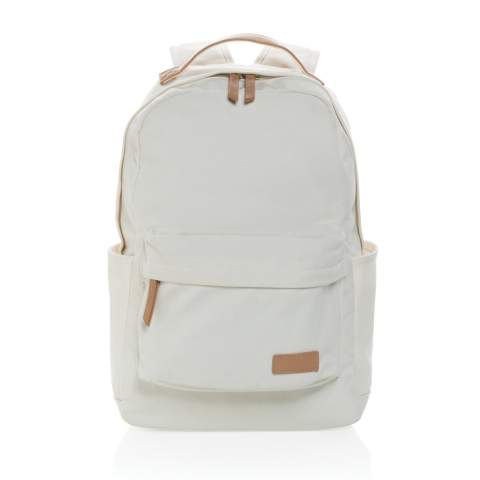 Deze 16oz. rugzak van gerecycled canvas is een klassieker voor dagelijks gebruik. Deze tas heeft een gewatteerd 14-inch laptopvak en een ruim voor- en achtervak voor je andere dagelijkse benodigdheden. 2% van de opbrengst van elk verkocht Impact-product wordt gedoneerd aan Water.org. Samenstelling 60% gerecycled katoen en 40% gerecycled polyester Voering van 150D gerecycled polyester.<br /><br />FitsLaptopTabletSizeInches: 14.0<br />PVC free: true