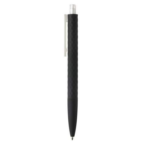 Einzigartiger Stift der durch seinen Diamantschliff besticht. Smooth-Touch Finish für besonderen Schreibkomfort. 1200m blauschreibende deutsche Dokumental® Mine mit TC-Ball für ein sanftes Schreiben.