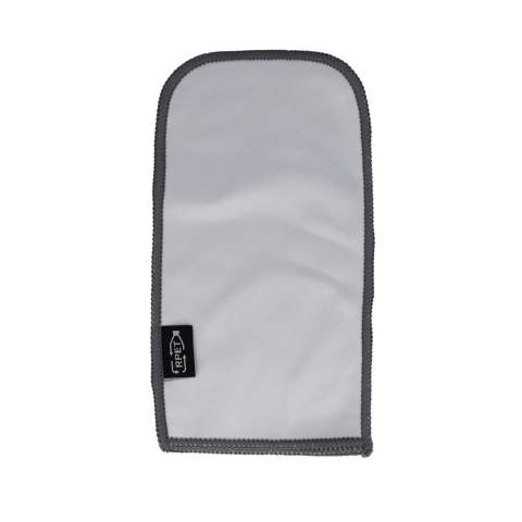 Dit brillenetui is gemaakt van 400g/m² 100% gerecycled PET. De buitenkant is een gladde, plat geweven microvezel en de binnenkant is badstof geweven om je bril extra bescherming te bieden. Merk dit product helemaal met een full colour sublimatieontwerp. 