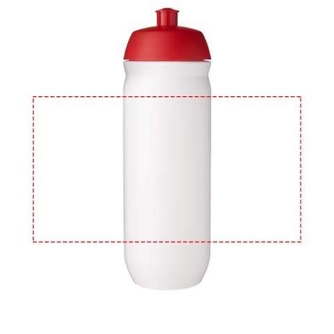 Single-walled sport bottle with a screw-fix pull-up lid. Made from flexible MDPE plastic, this squeezy bottle is perfect for sporting environments. Volume capacity is 750 ml. Contact us for additional colour combinations. Made in the UK. BPA-free. EN12875-1 compliant and dishwasher safe.