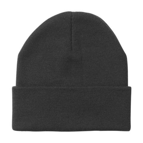 WoW! Gestrickte Mütze mit Umschlag. Aus 100% RPET-Polyester. Beliebt, herrlich warm und von guter Qualität. Einheitsgröße. GRS-zertifiziert. Recyceltes Material insgesamt: 100%.