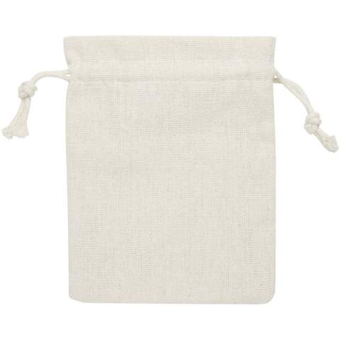 Round mirror made from bamboo for a natural and elegant touch. Delivered in a cotton pouch.